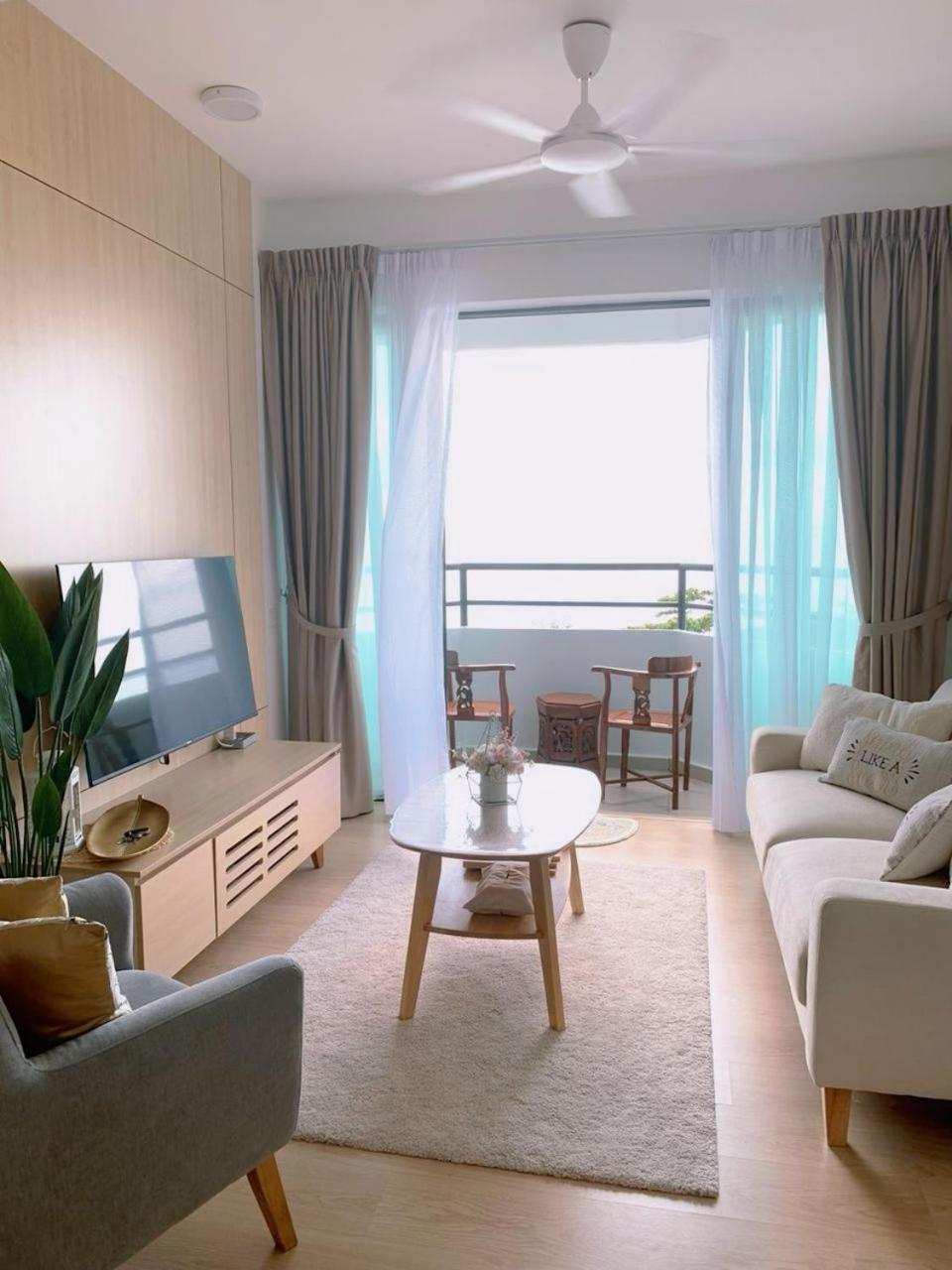 Pantai Puteri Melaka - Seaview 2 Bedroom Tanjung Kling Buitenkant foto
